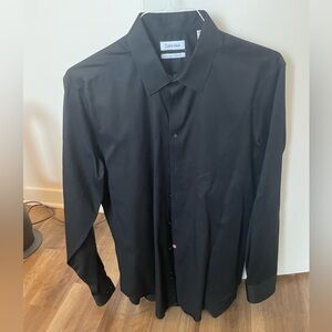 Calvin Klein Black Dress-shirt